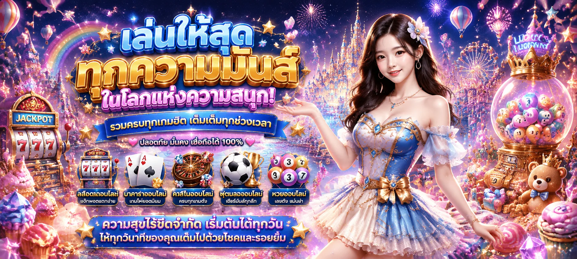 BLUEWIN888 เว็บตรงครบวงจร สล็อต คาสิโน แทงบอล หวยออนไลน์